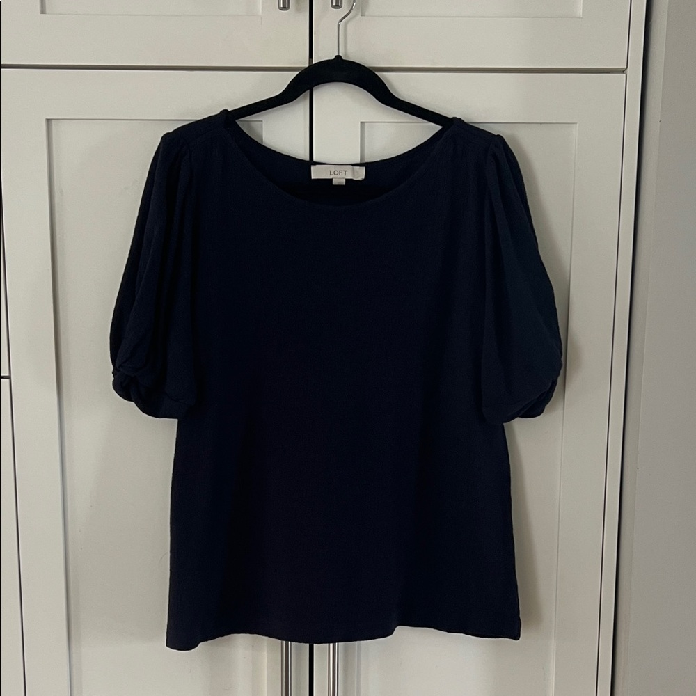 LOFT Women's Navy Blouse